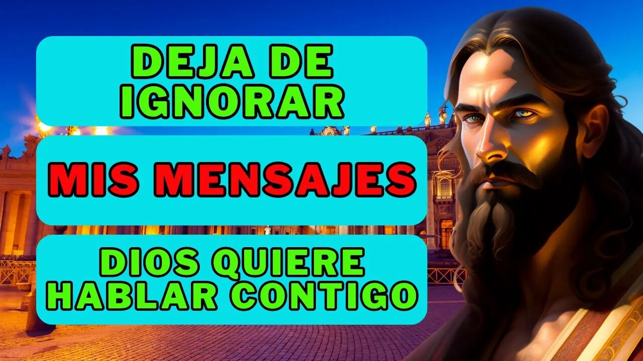 ⚠️ESCUCHA, ¡DETÉNTE!✝️ ¡DIOS quiere darte un Mensaje ESPECIAL!