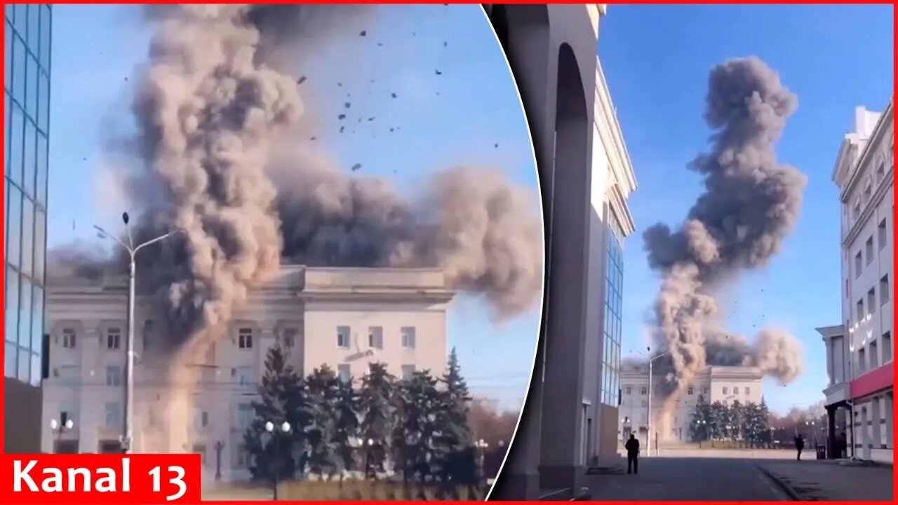 Russians STRIKE Kherson Once More - Rocket Assault Sent Off On Managerial Structure