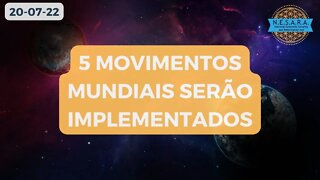 5 movimentos mundiais serão implementados