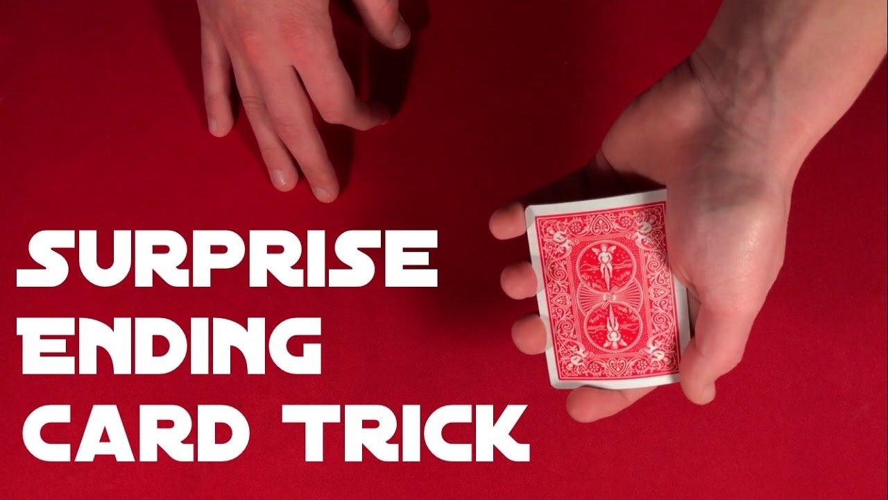 Super cool surprise card trick!