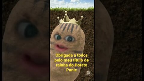 #shorts #roblox #potatopanic #videosengraçados Obrigada pelo título de campeã da 🥔 😅❤️