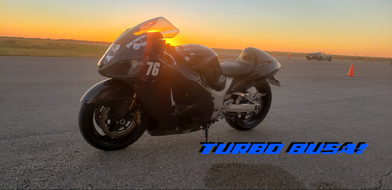 Texas Mile October 31, 2021 - Gen 1 Turbo Hayabusa Top Speed Run