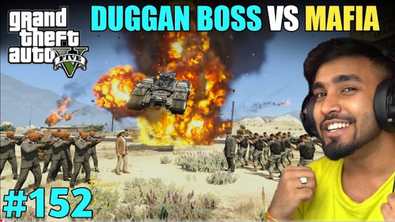 DUGGAN BOSS VS MAFIA | GTA 5 #152 GAMEPLAY | GTA V #152 | TECHNO GAMERZ