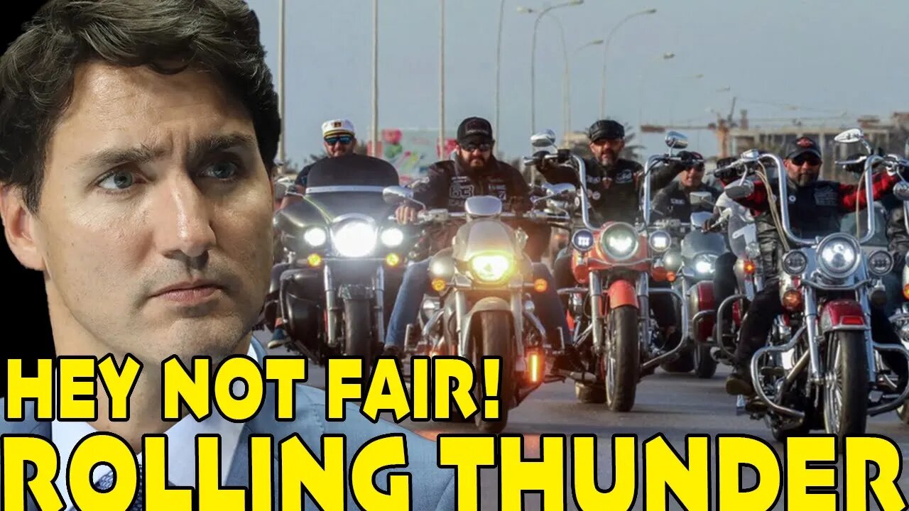 ⚡️THE BIKERS HAVE ARRIVED IN OTTAWA ⚡️
