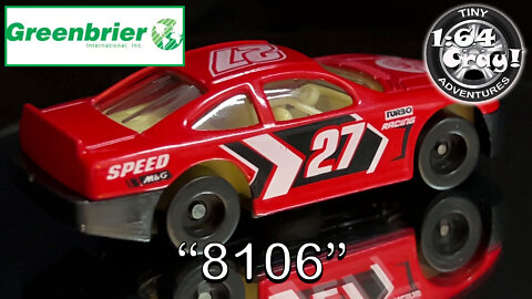 “8106” in 27 Red, RacingTeam deco- Model by Greenbrier International, Inc.