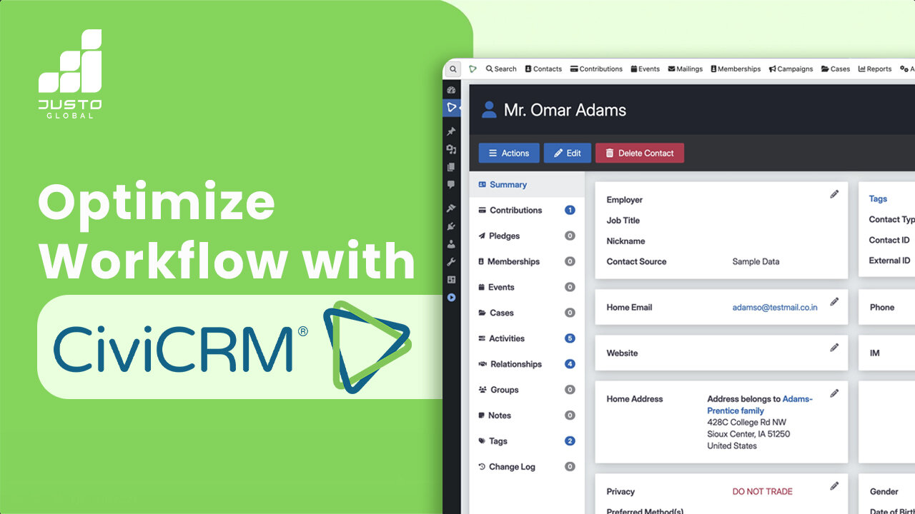 Maximize efficiency and streamline operations with CiviCRM | Justo Global