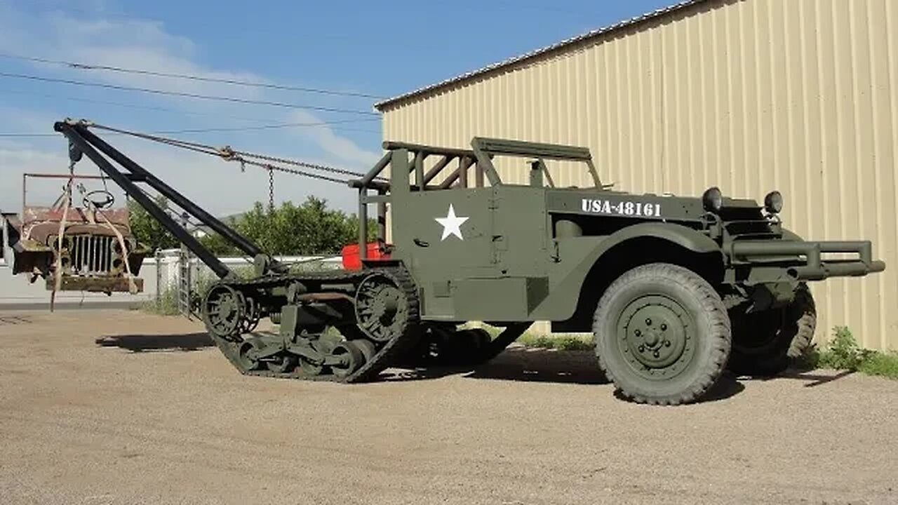 WWII Half-Track, Running Again!