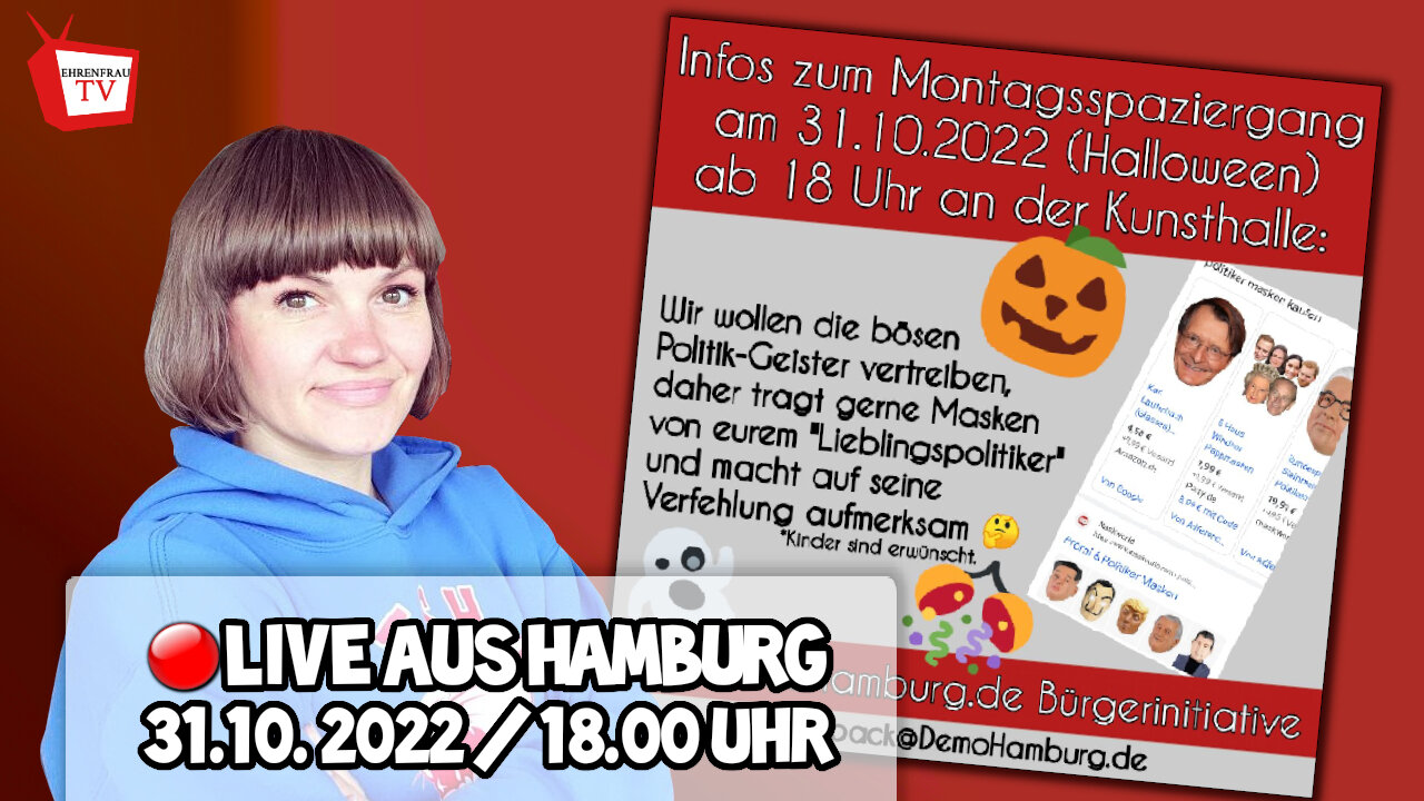 LIVE AUS HAMBURG - MONTAGSSPAZIERGANG - 31.10.2022