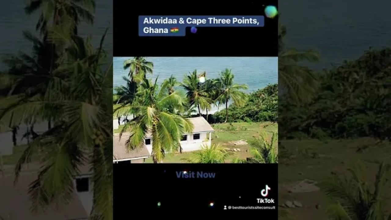Akwidaa & Cape Three Points, Ghana 🇬🇠#shorts #akwidaa #capethreepoints #ghanatourism #tourism