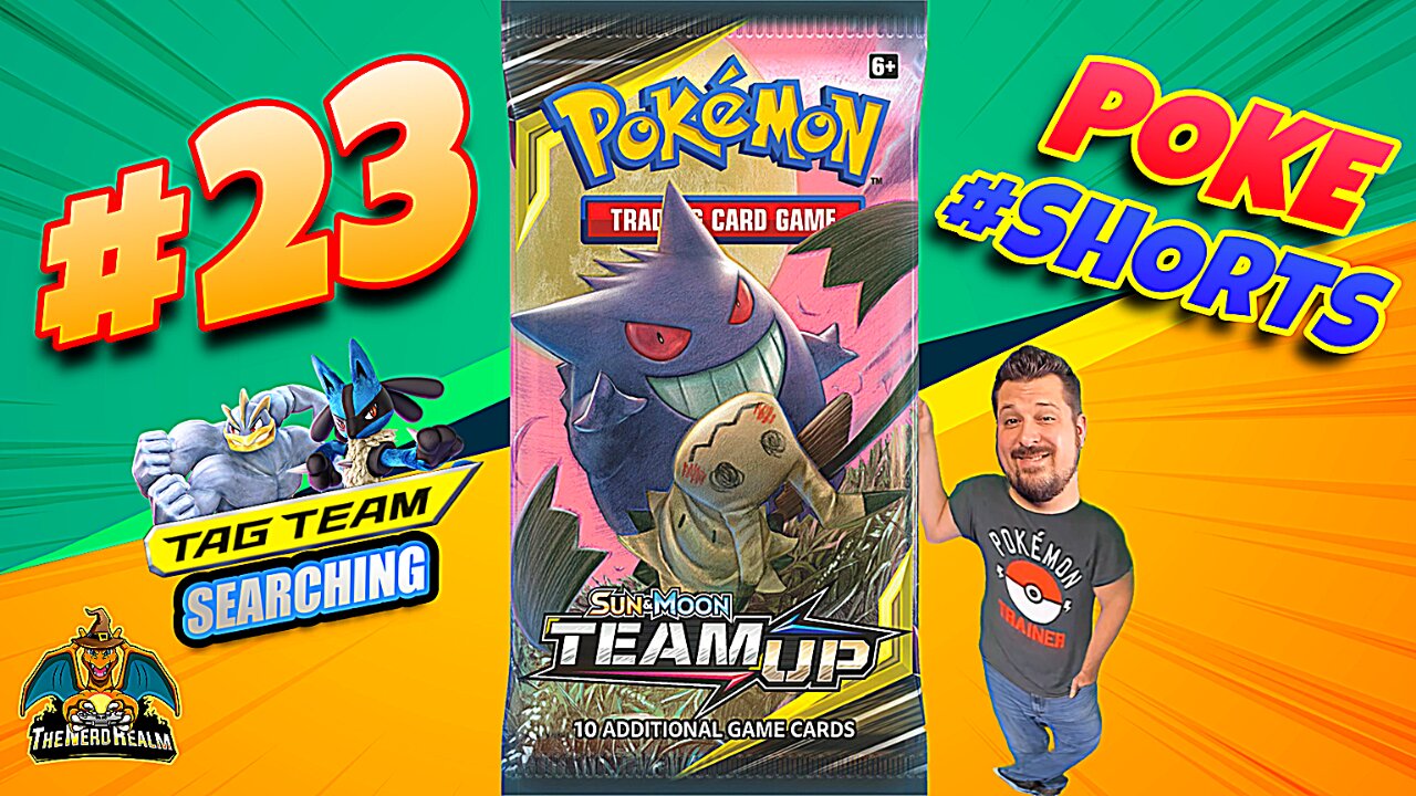 Poke #Shorts #23 | Team Up | Tag Team Searching | Pokemon Cards Opening