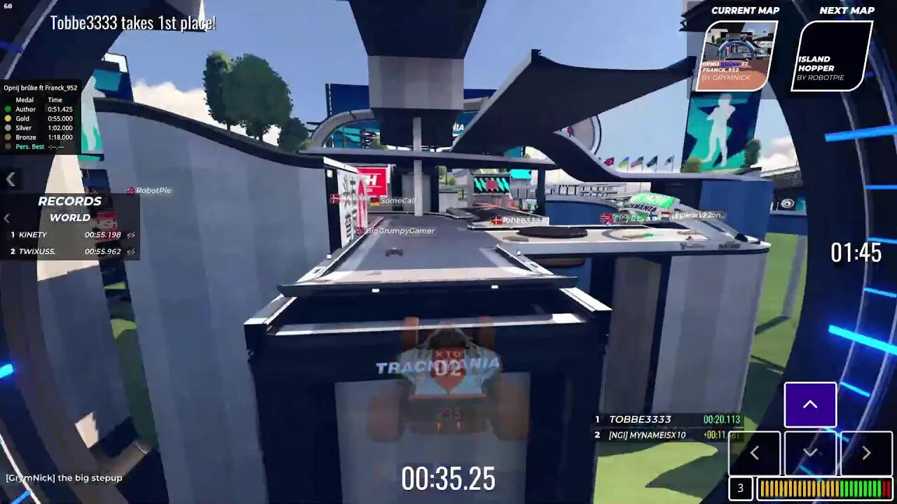 Potential Cup Of The Day/Track Of The Day map review and gameplay #2 - Trackmania 2020 #livestream