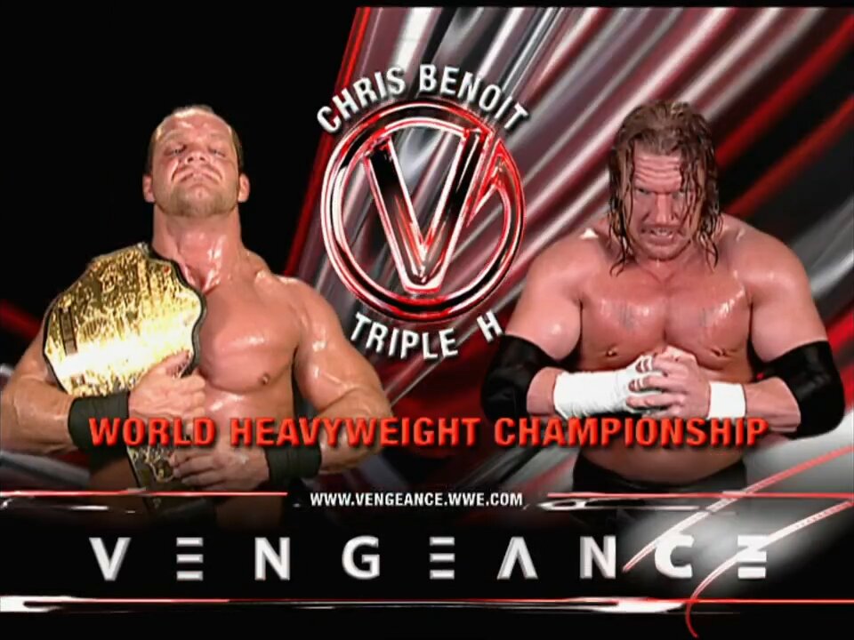 Chris Benoit vs Triple H - Vengeance 2004 (Full Match)