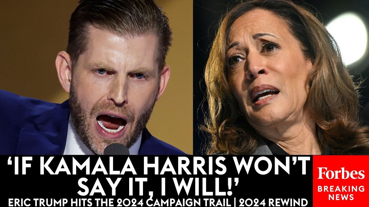 Eric Trump Goes Full Throttle Against Kamala Harris, Democrats On Campaign Trail | 2024 Rewind