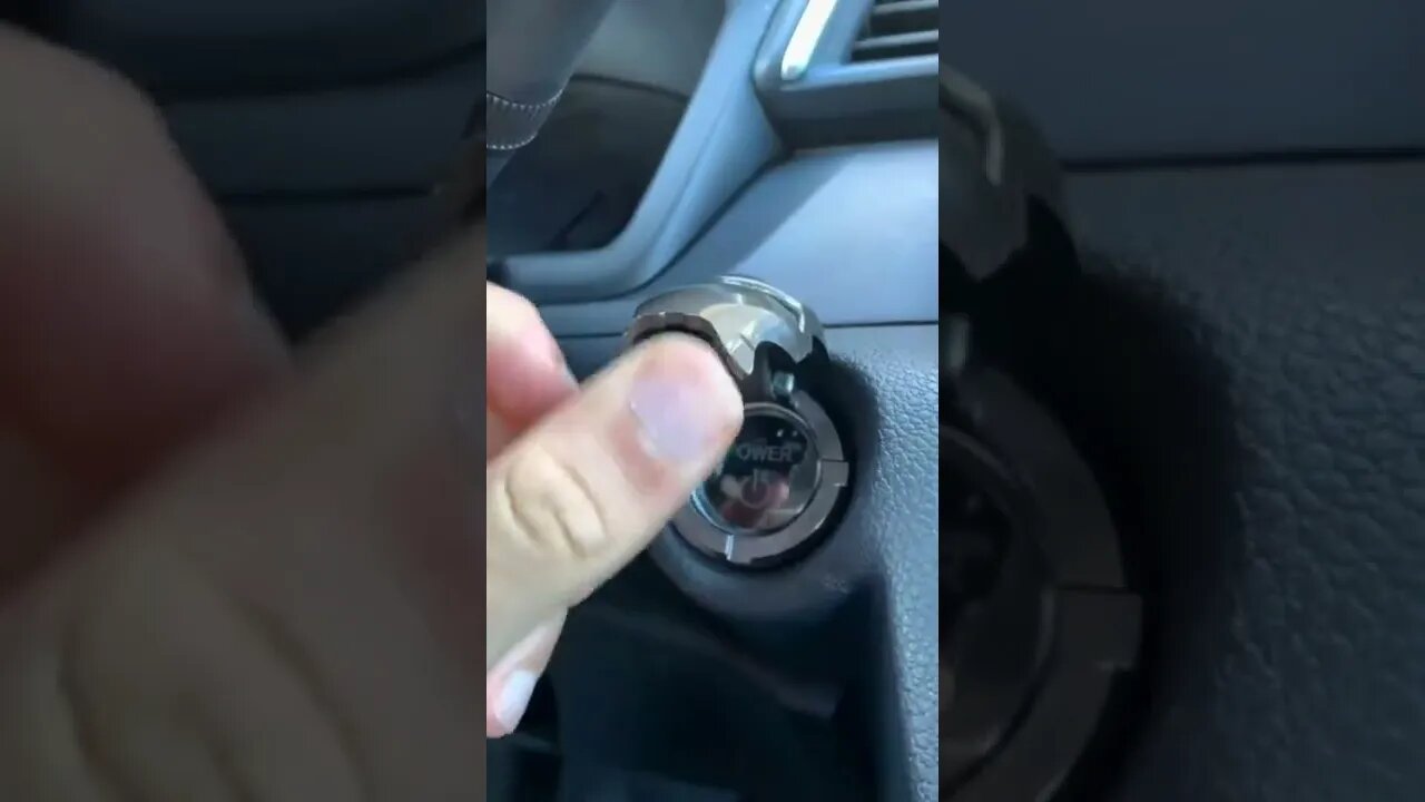 Cool Ignition Button Cover