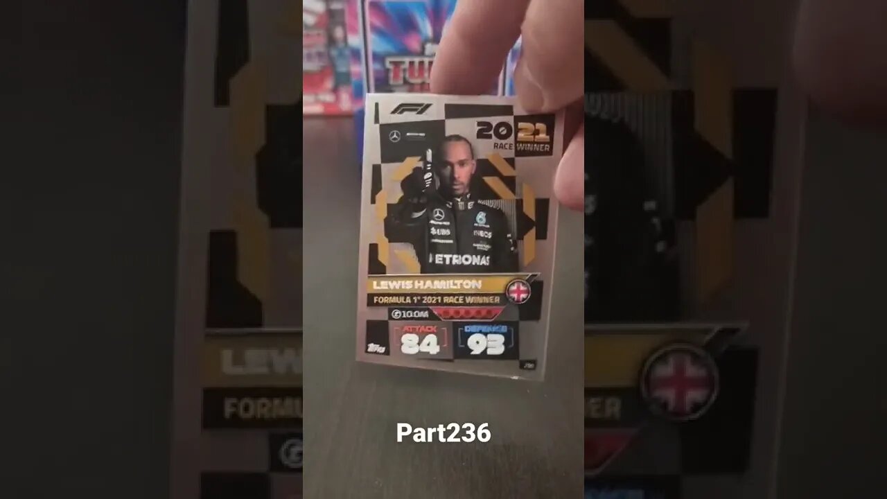 Topps Turbo Attax 2022 F1 Formula1 epic trading card opening best exclusive unboxing FRENCH GP2022