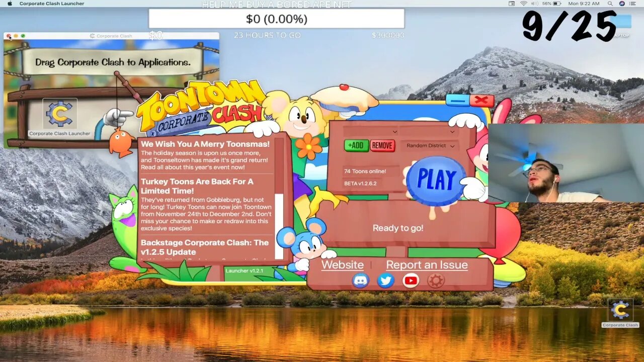 🐵 BORED APE NFT DONATION GOAL!! LET'S RAISE 300K IN ONE DAY!! 🐵 | TTCC Partner | !commands