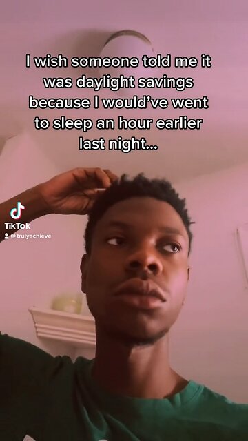 When YOU didn’t realize it was daylight savings 😂😂 #short