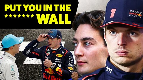 George Russell UNLEASHES BEASTMODE on Max Verstappen!!