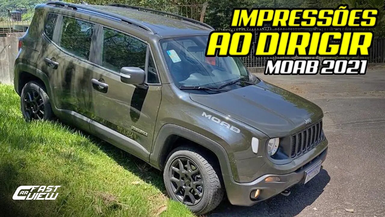 TEST DRIVE JEEP RENEGADE MOAB TURBO DIESEL 2021! MOTOR DÁ CONTA DO RECADO? Fast Car View