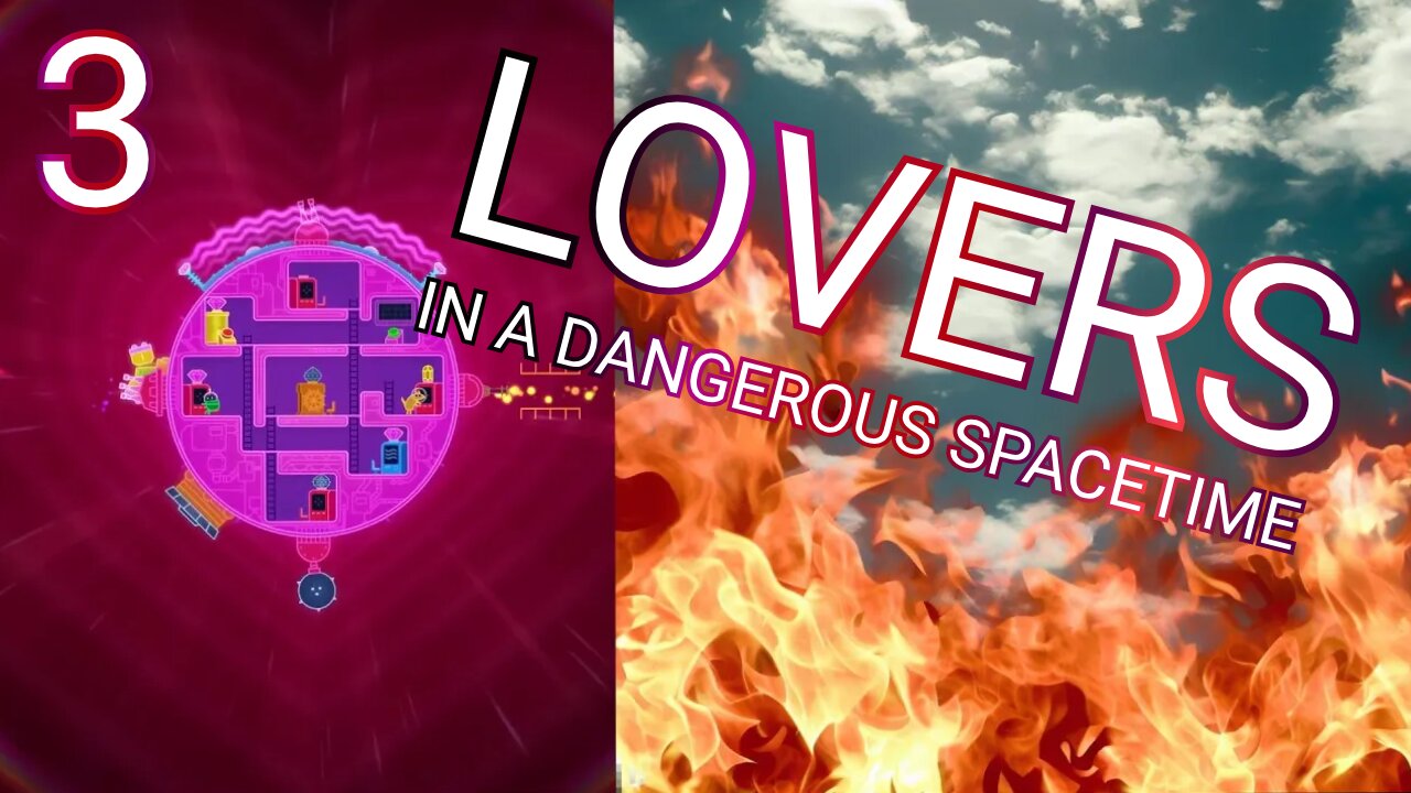Sharing our thoughts on predestination while playing LOVERS in a Dangerous Spacetime
