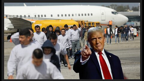 Pres. Trump Confirms Use Of Military Assets For Mass Deportation!