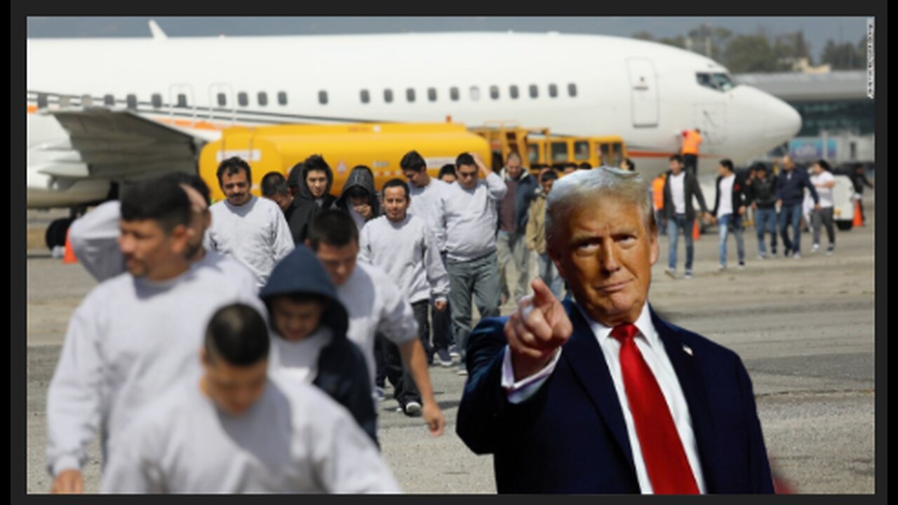 Pres. Trump Confirms Use Of Military Assets For Mass Deportation!