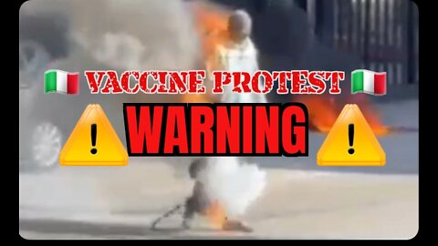 V825. ITALY 🇮🇹 🔥FOR BEING UNVACCINATED
