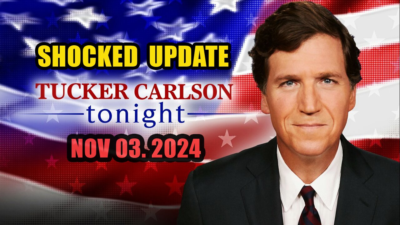 Tucker Carlson Update Nov 03, 2024: The Swamp Is Deeper