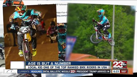 Bakersfield's Peter Choat ranked top 5 among junior BMX riders in the USA