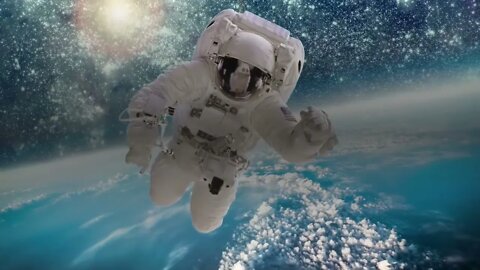 Dive into the Space -free stock video