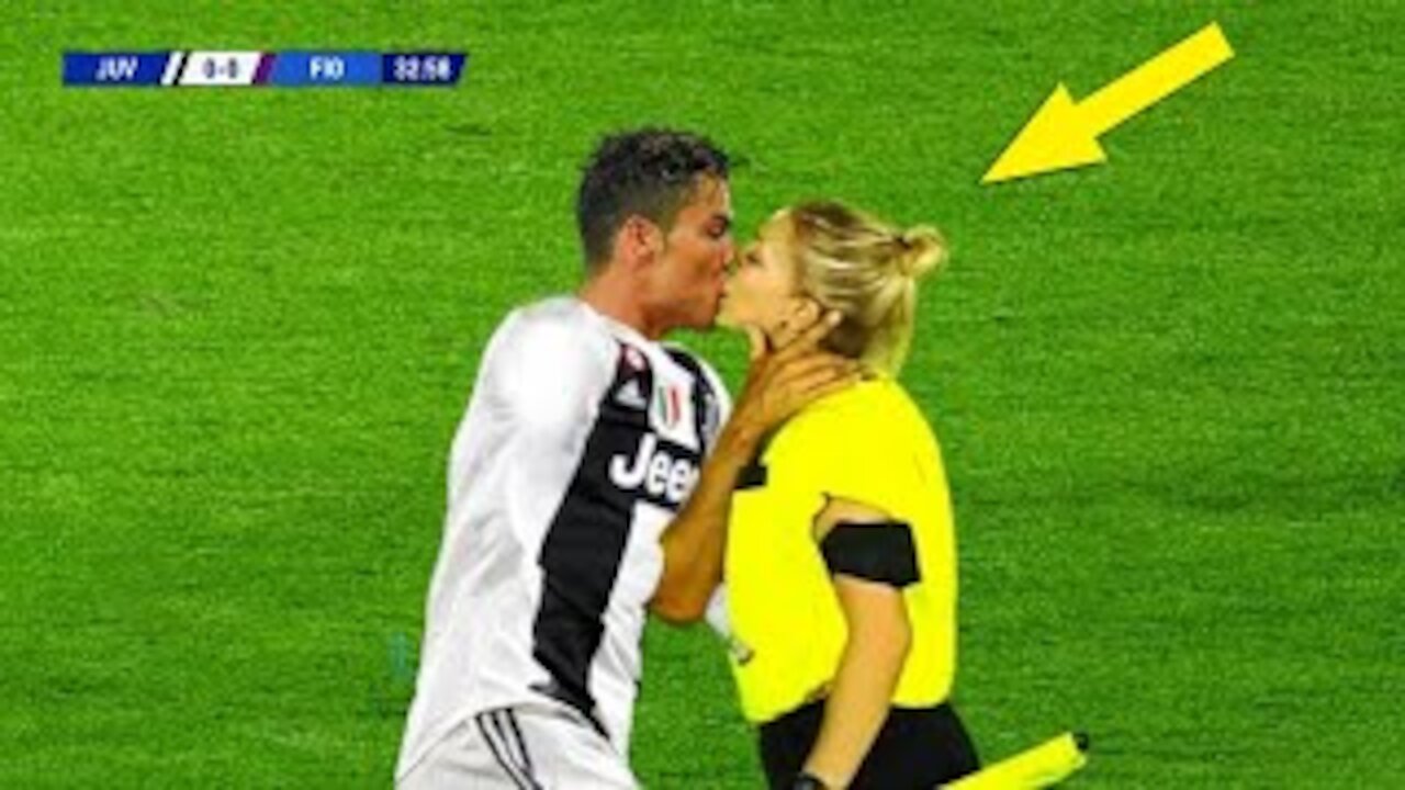 Cristiano Ronaldo vs Referees: Crazy Moments!