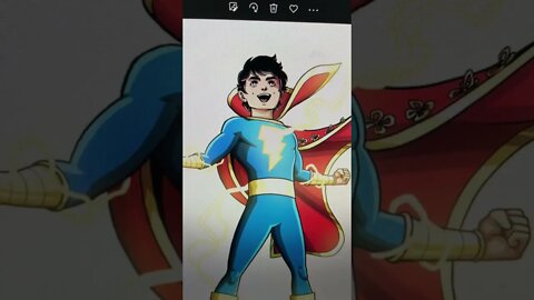 I Want to Draw ✍️ Captain Marvel Jr. - Shorts Ideas 💡
