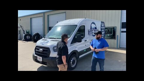 Tulsa Auto Wraps | White Glove Auto | Ford Transit