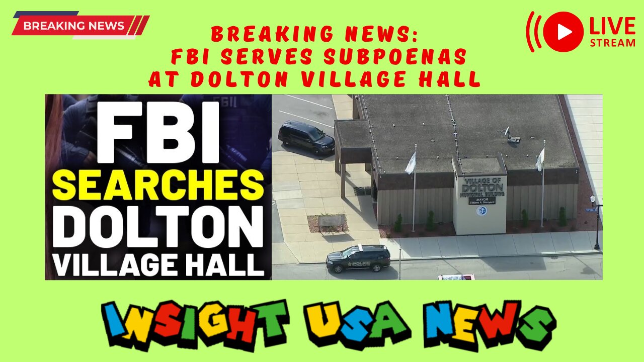 Breaking News: FBI serves subpoenas at Dolton Village Hall