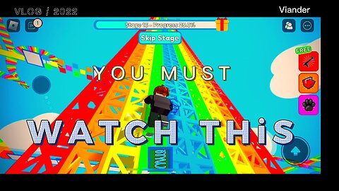 Rainbow level || colorful roblox