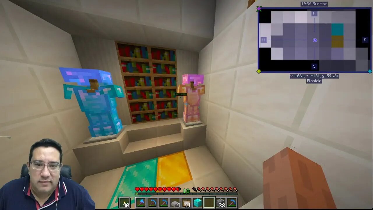 Live de Minecraft com #MaluNunes #pai_eoroper Incritos e Parceiros #20