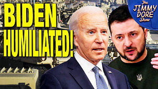 Zelensky Berates Biden For Money & Weapons!