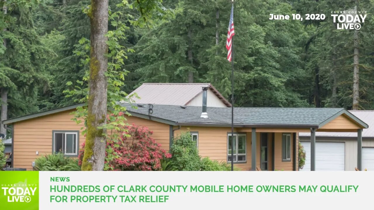 Hundreds of Clark County mobile home owners may qualify for property tax relief