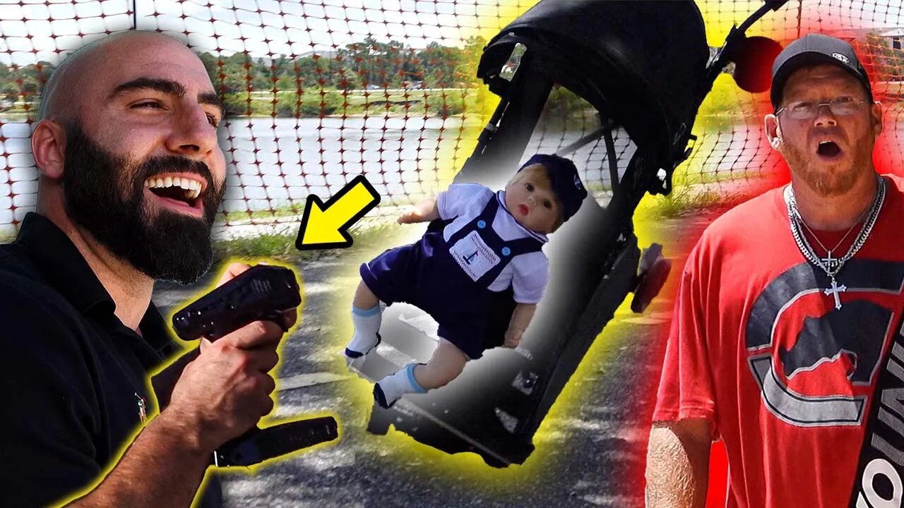 RC Baby Stroller Prank!