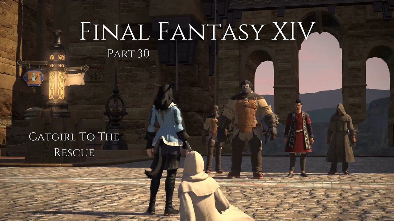 Final Fantasy XIV Part 30 - Catgirl To The Rescue