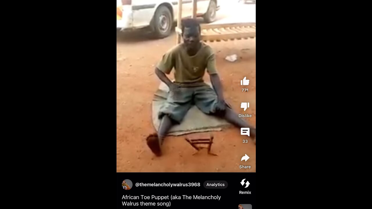 African Toe Puppet (the Melancholy Walrus Theme Song)