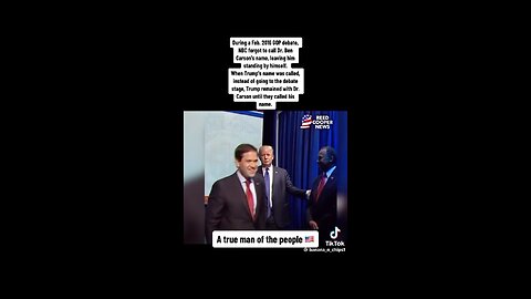 Trump’s Character - 2016 Debate Moment