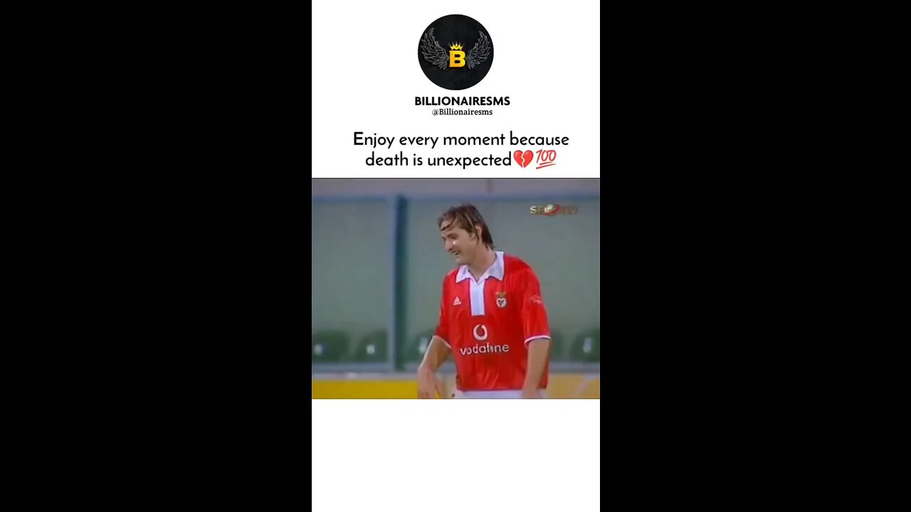 Enjoy every moment because death is unexpected 💔