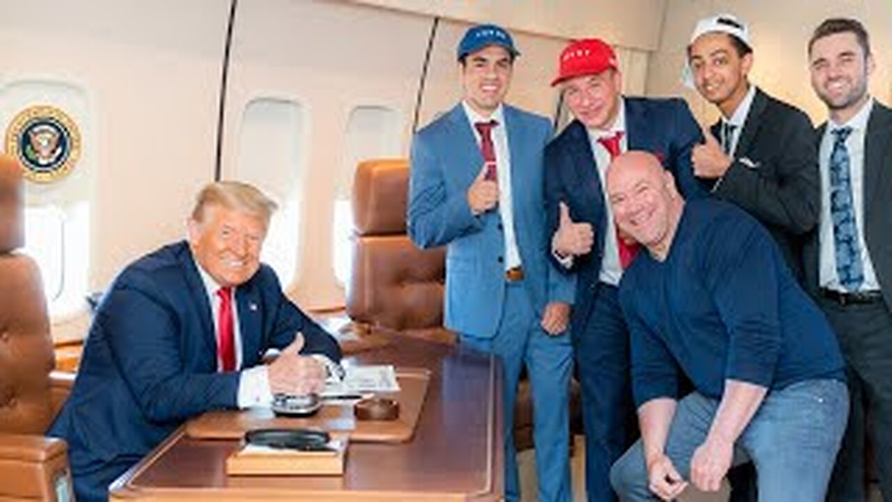 Meeting Donald Trump on Air Force One!