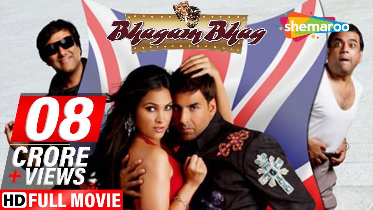 Bhagam Bhag [2006] Hindi Comedy Full Movie - Akshay Kumar - Govinda - Lara Dutta - Paresh Rawal