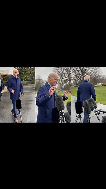 Biden Dodges Reporters After Question on COVID-19 Origin