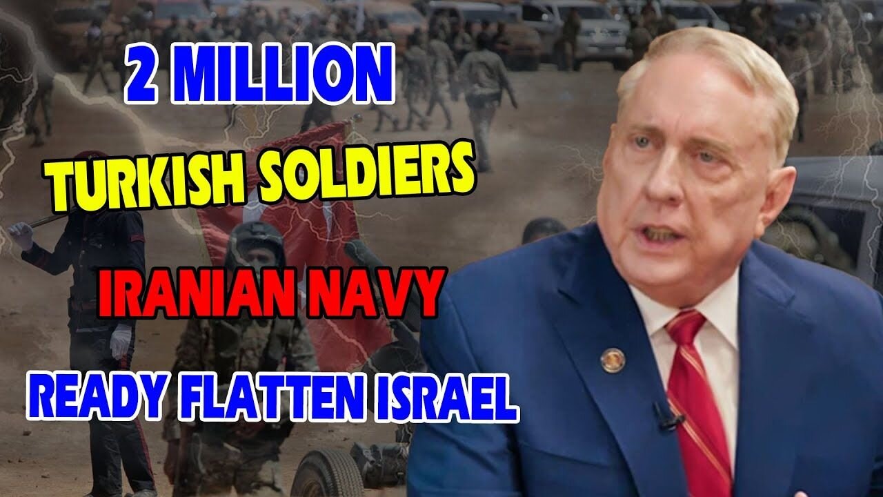 Douglas MacGregor - 2 million Turkish soldiers, Iranian navy ready to flatten Israel to protect GAZA