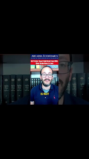 #RafiFarber : Record #Gold Drain From #LBMA, #Silver Drains Down to Lows