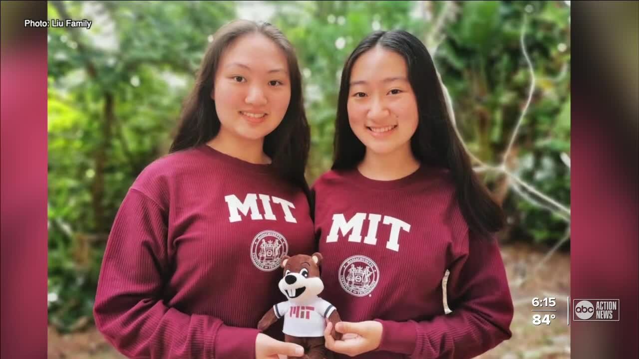 Pinellas County sisters head to MIT, following long list of accomplishments in high school