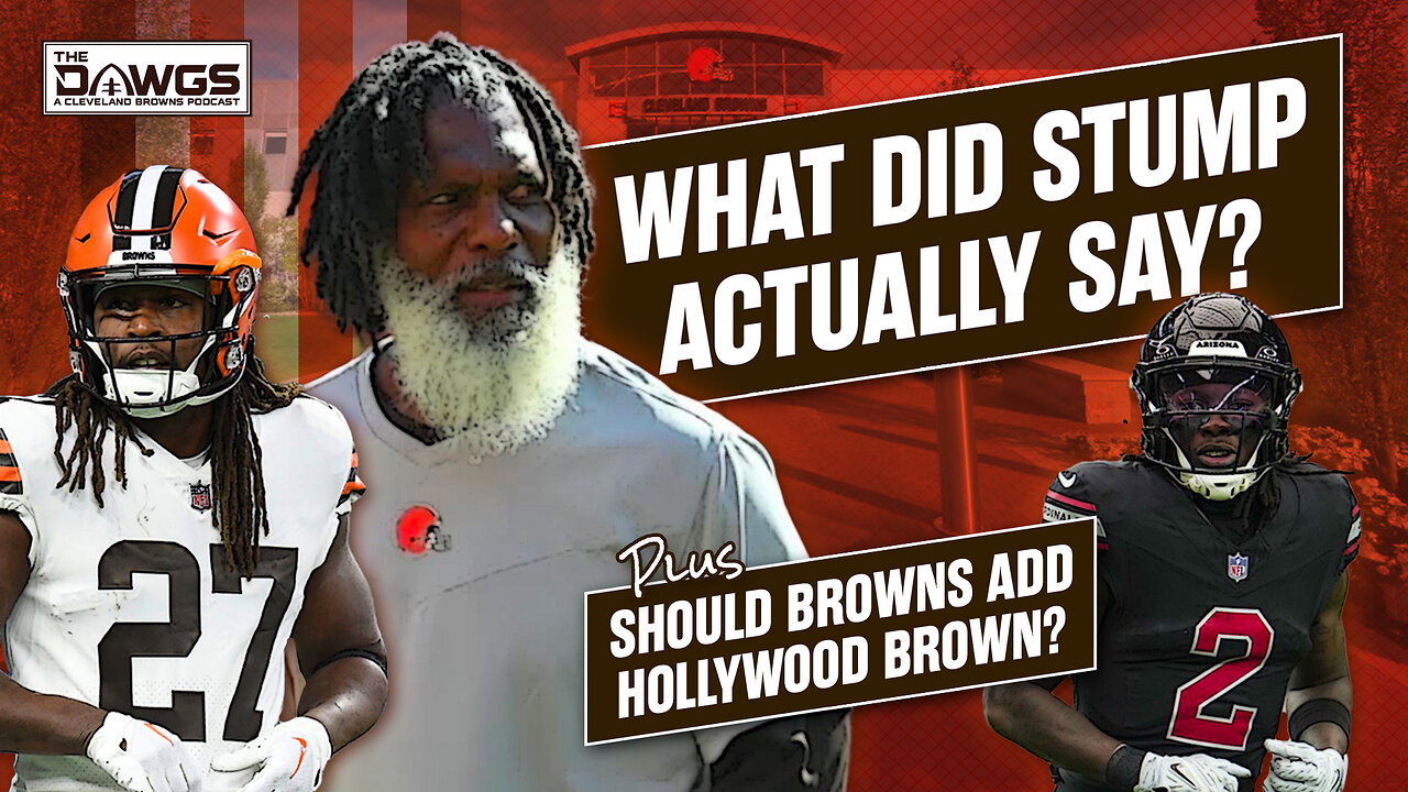 What Did Stump Mitchell Actually Say About Kareem Hunt? | Cleveland Browns Podcast 2024